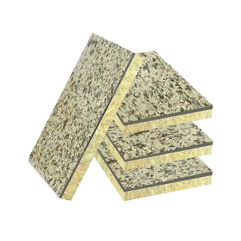 Q-type Rock Wool Insulation Decorative Integrated Board